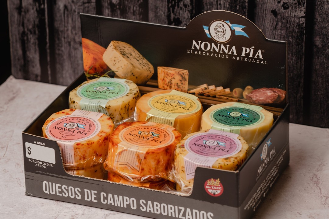 NONNA PIA QUESO DE CAMPO  BOX X12UNIDADES
