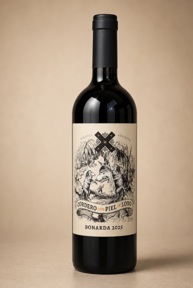 VINO CORDERO CON PIEL DE LOBO BONARDA X750ML