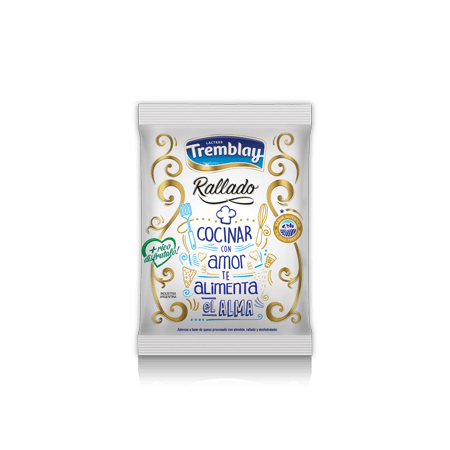 QUESO RALLADO TREMBLAY X8GRS  X100UN