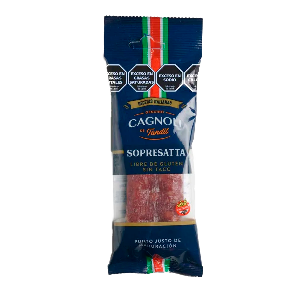 SOPRESATTA ITALIANA CAGNOLI X 135G