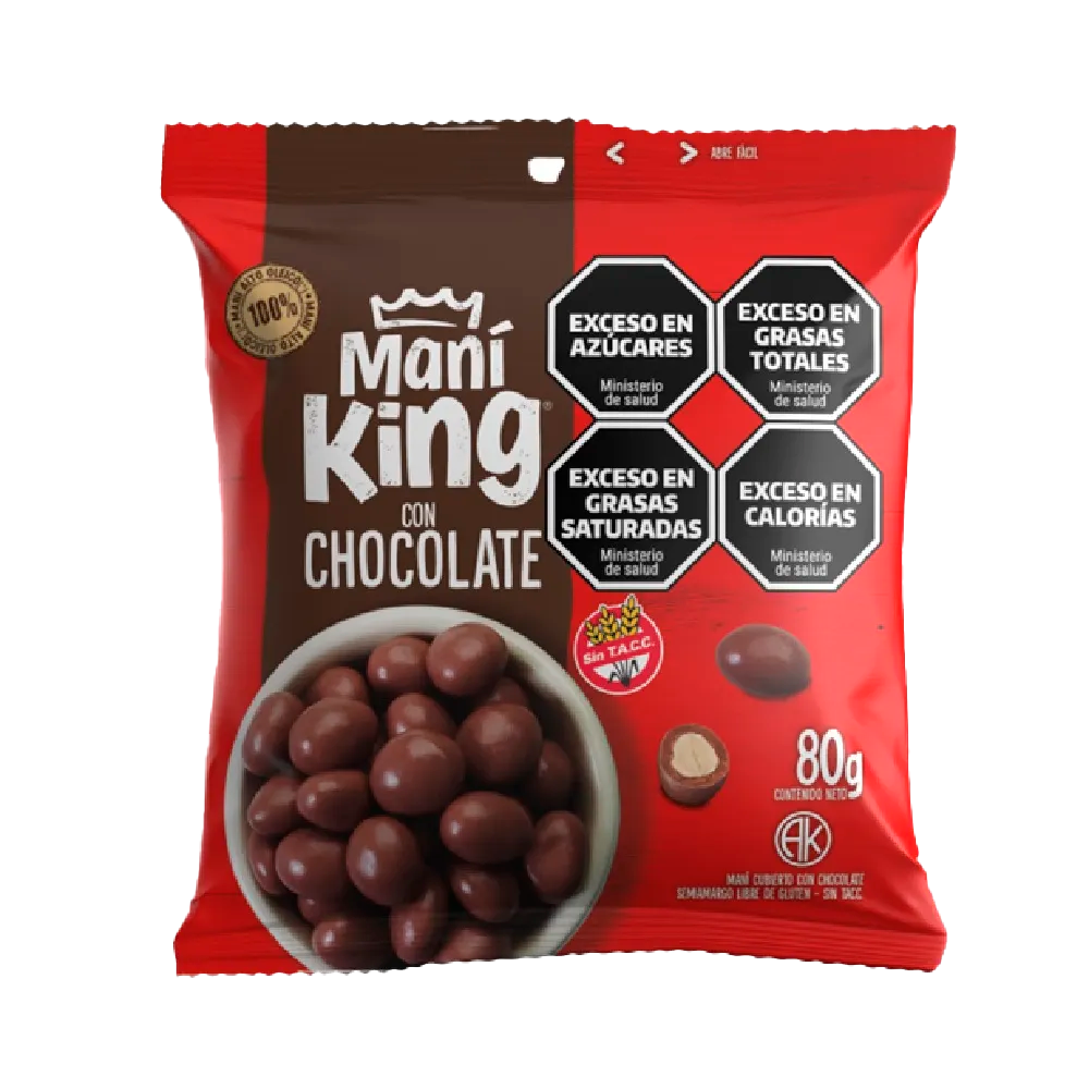 MANIKING MANI CON CHOCOLATE X80GRS
