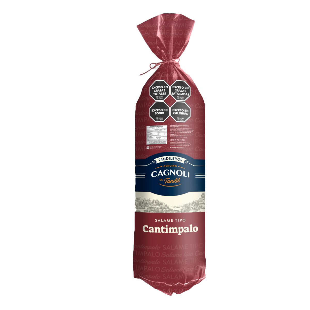 SALAME T CANTIMPALO CAGNOLI 3 KG