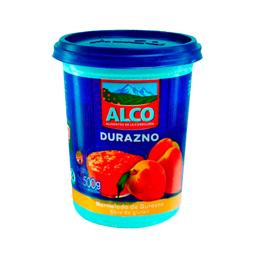 MERMELADA DURAZNO X500GRS ALCO