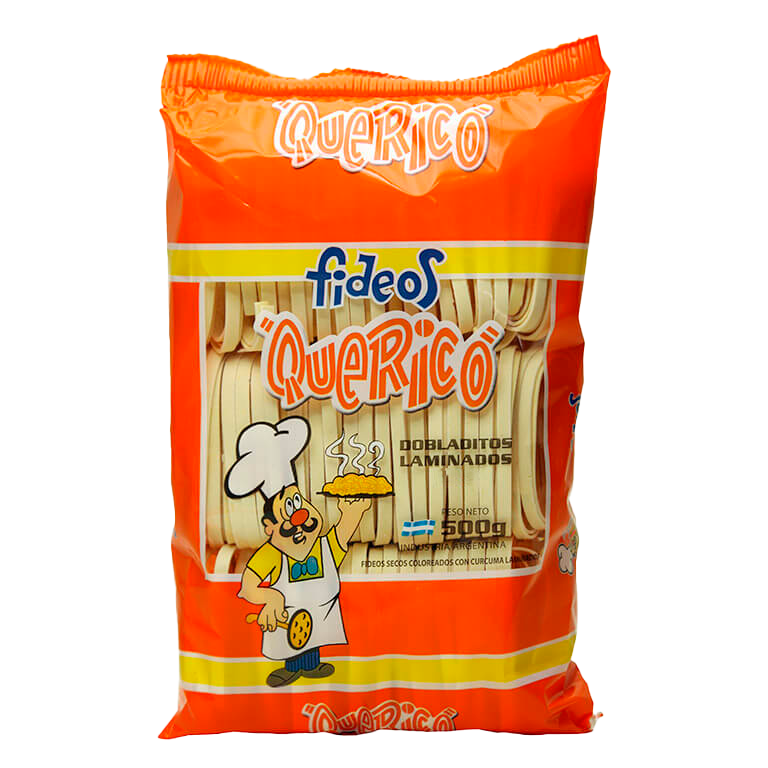 QUE RICO FIDEOS DOBLADITO N1 500 GR