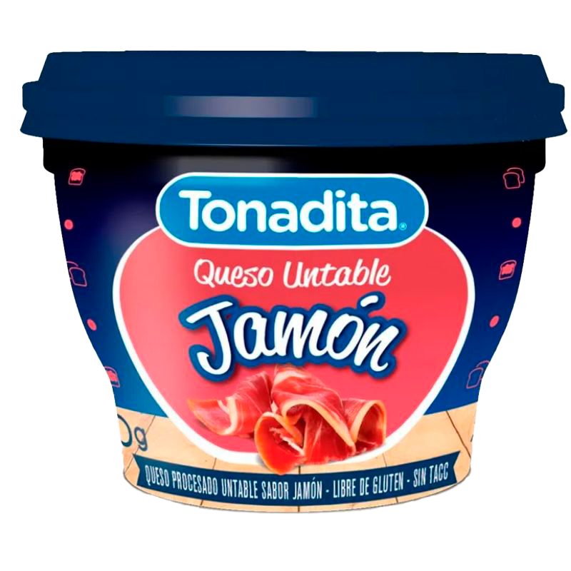 UNTABLE TONADITA JAMON X 180 GRS