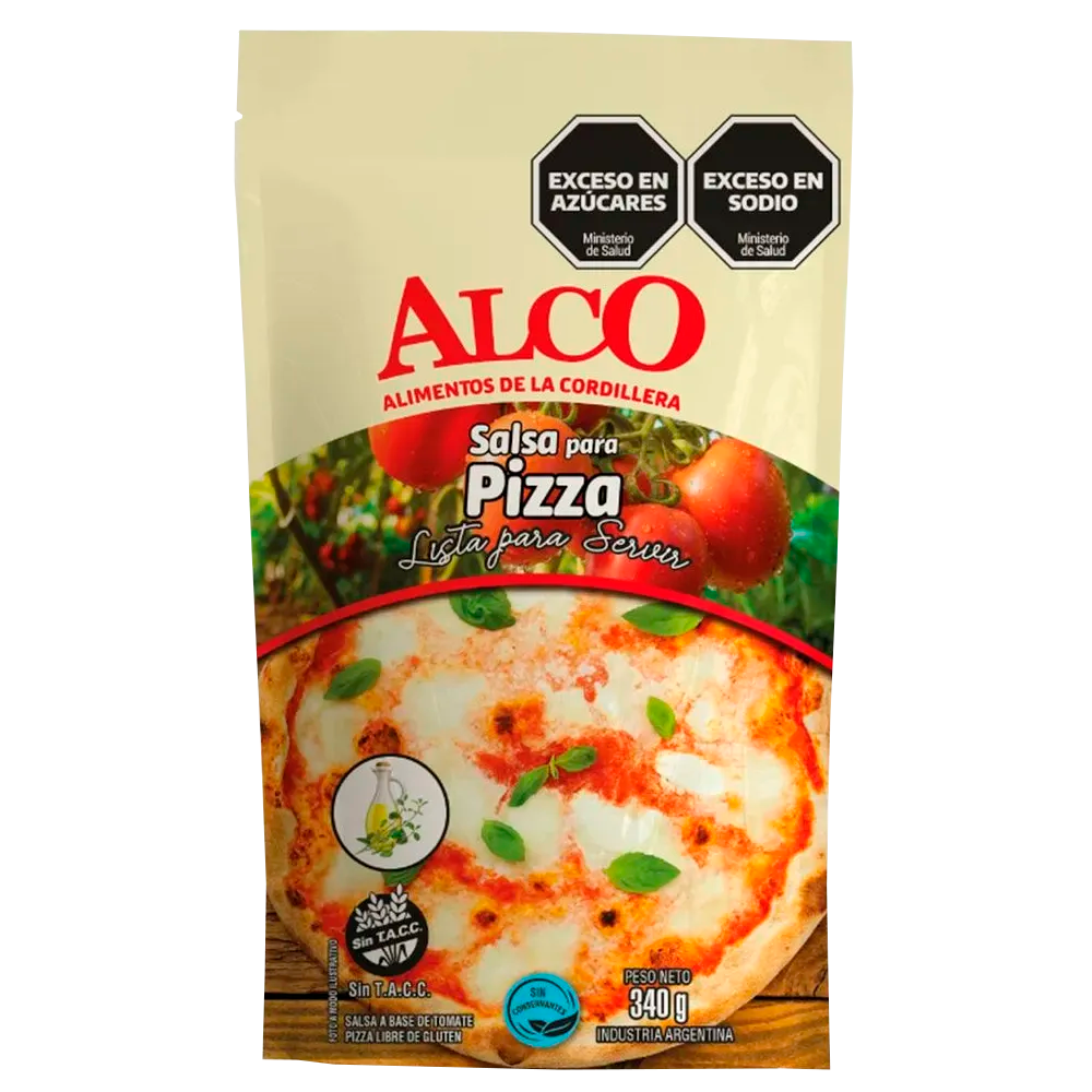 SALSA PIZZA X340GRS ALCO